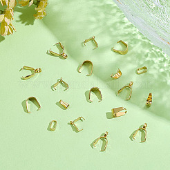 Держатели кулонов из нержавеющей стали STAS-ME0002-26G