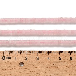 Природного розового кварца нитей бисера X-G-P575-B44-4x2mm