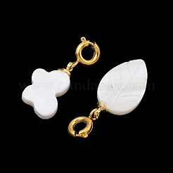 Adornos colgantes de conchas de agua dulce naturales&nbsp;PALLOY-JF05808