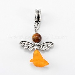 Прекрасное свадебное платье ангел сплав европейский болтаться большие отверстия подвески&nbsp;PALLOY-JF00002