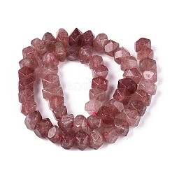 Природного кварца клубники нитей бисера G-D091-A33