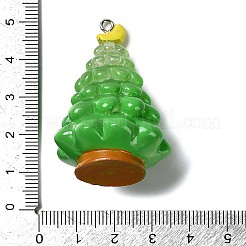 Подвески из непрозрачной смолы на рождественскую тематику&nbsp;LS-RESI-I336-01P-01