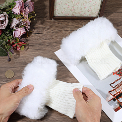 Носки из акрилового волокна шерстяной пряжи чехол для ног&nbsp;AJEW-WH20018-149D