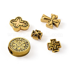 100 pz 10 perline in lega di zinco in stile tibetano&nbsp;FIND-CD0001-38