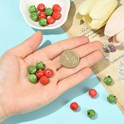 20 Stück handgefertigte Porzellanperlen in 2 Farben&nbsp;PORC-FS0001-58