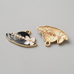 10 шт. Подвески из сплава с эмалью ENAM-CJC0010-113B-04