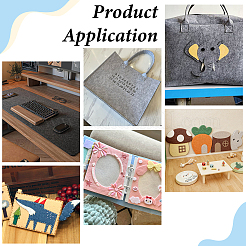 Tela para manualidades de fieltro&nbsp;DIY-WH0750-198A-02