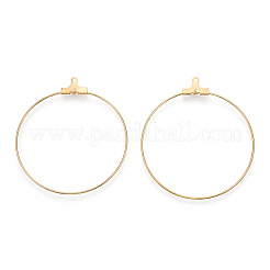 Подвески из нержавеющей стали 304 с вакуумным покрытием pvd&nbsp;X-STAS-T031-20-35mm-G