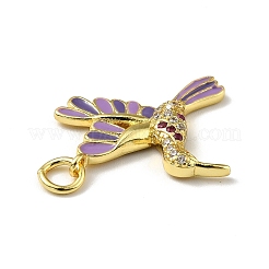 Латунные микро проложить кубического циркония подвески&nbsp;KK-A163-01G-1