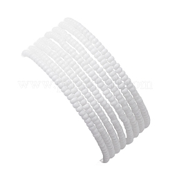 8 шт. эластичные браслеты из натуральных смешанных драгоценных камней и стеклянных бусин для женщин&nbsp;BJEW-MZ00274