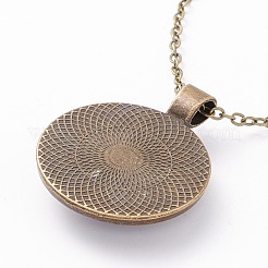 Ожерелье радужной гордости NJEW-F290-01G