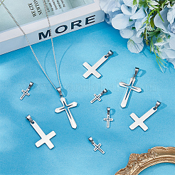 12 шт. 3 стиля подвески из нержавеющей стали 304 STAS-BBC0007-24