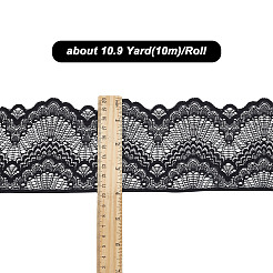 Нейлоновая веерная лента с вышивкой OCOR-WH0078-181