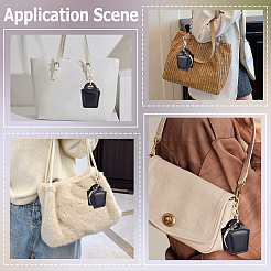 Mini boîtes de rangement pour bagues en cuir PU&nbsp;CON-BBC0001-31A