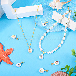 5шт 5 стиля подвески из натурального культивированного пресноводного жемчуга KK-TA0002-27