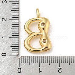 Estante de placas micro latón allanan colgantes de circonio cúbico&nbsp;KK-A200-24G-B