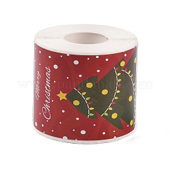 200 шт. самоклеящиеся бумажные наклейки на рождественскую тематику DIY-M070-02J