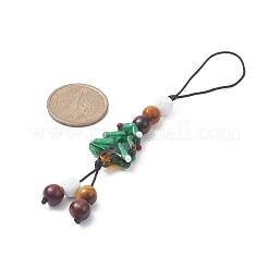 Sangles mobiles au chalumeau de noël faites à la main&nbsp;HJEW-TA00011
