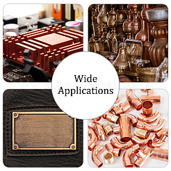 Медный лист DIY-WH0033-49