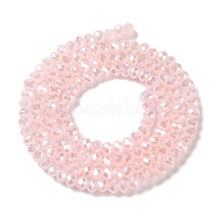 Запекание гальванических нитей стеклянных бусин DGLA-A039-J4mm-B14