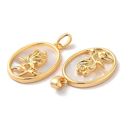 Латунь овальные подвески KK-I703-05B-G