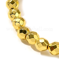 Гальванические нити из синтетических немагнитных гематитовых бусин G-L613-C01-02