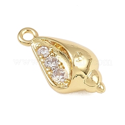 Латунные микро проложить кубического циркония подвески&nbsp;KK-I352-34G-02