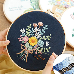 Полиэфирные нитки для вышивания&nbsp;OCOR-WH20074-13B-03A