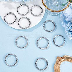 10 шт. Кольца пружинные затворные из сплава&nbsp;FIND-SP0001-38P