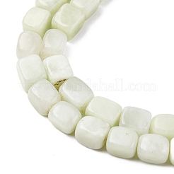 Природного нефрита Xiuyan бисер нитей G-B155-D04