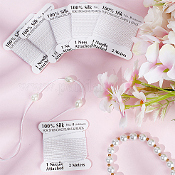 Чистый шелковый шнур OCOR-WH20019-02A