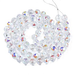 Гальванизируйте прозрачное стекло бисер нитей EGLA-N002-18A-B01