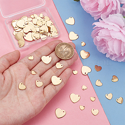 90 шт. 3 стиля ионного покрытия (IP) 201 подвески из нержавеющей стали&nbsp;FIND-UN0003-81