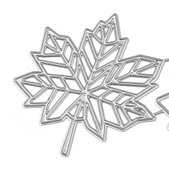 Осенняя тема кленовый лист углеродистая сталь вырубка штампы трафареты&nbsp;DIY-R079-014