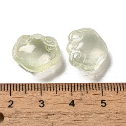 Pendentifs en verre transparent&nbsp;GLAA-D025-08E