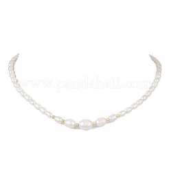 Ожерелья из натурального культивированного пресноводного жемчуга для женщин&nbsp;NJEW-JN05940