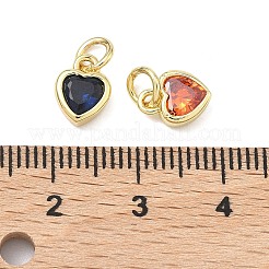 Латунь с подвесками из фианита&nbsp;KK-K417-04G