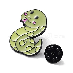 Spille con spilla smaltata in lega di serpente&nbsp;JEWB-C029-02A-EB