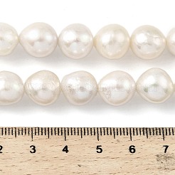 Натуральные бусины из жемчуга эдисон нити&nbsp;PEAR-B004-01A-05A