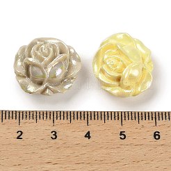 УФ-покрытие непрозрачные радужные переливающиеся акриловые бусины&nbsp;MACR-R003-02A