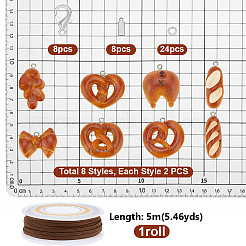 Kits de llaveros de pan para hacer tú mismo&nbsp;DIY-PH0036-73