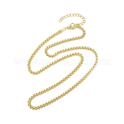 Ожерелья-цепочки из латуни для женщин&nbsp;NJEW-K282-06G