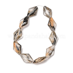 Cuentas de murano transparente hechas a mano&nbsp;LA-CBAF0C8-02H