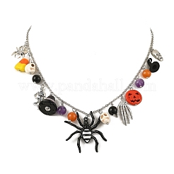 Colliers plastron à pendentifs multiples en alliage&nbsp;NJEW-TA00276