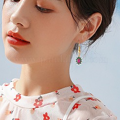 10 шт. экологически чистые латунные подвески из кубического циркония с микропаве&nbsp;ZIRC-SZ0003-70