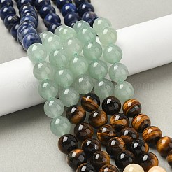 Нити бусин из натуральной красной яшмы&nbsp;X-G-NH0002-E02-10mm