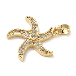 Colgante micropavé cubic zirconia de latón&nbsp;KK-K305-11E-G