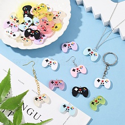 16шт 8 цвета подвески из смолы RESI-YW0003-41