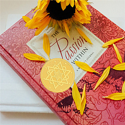 Пластиковые самоклеящиеся наклейки с тиснением из золотой фольги&nbsp;DIY-WH0211-290