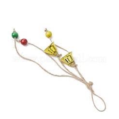 Железные рождественские колокольчики подвесные украшения&nbsp;HJEW-JM03760-01